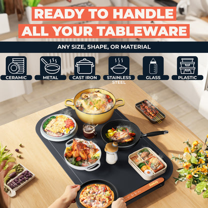 TRAAY Food Warming Mat